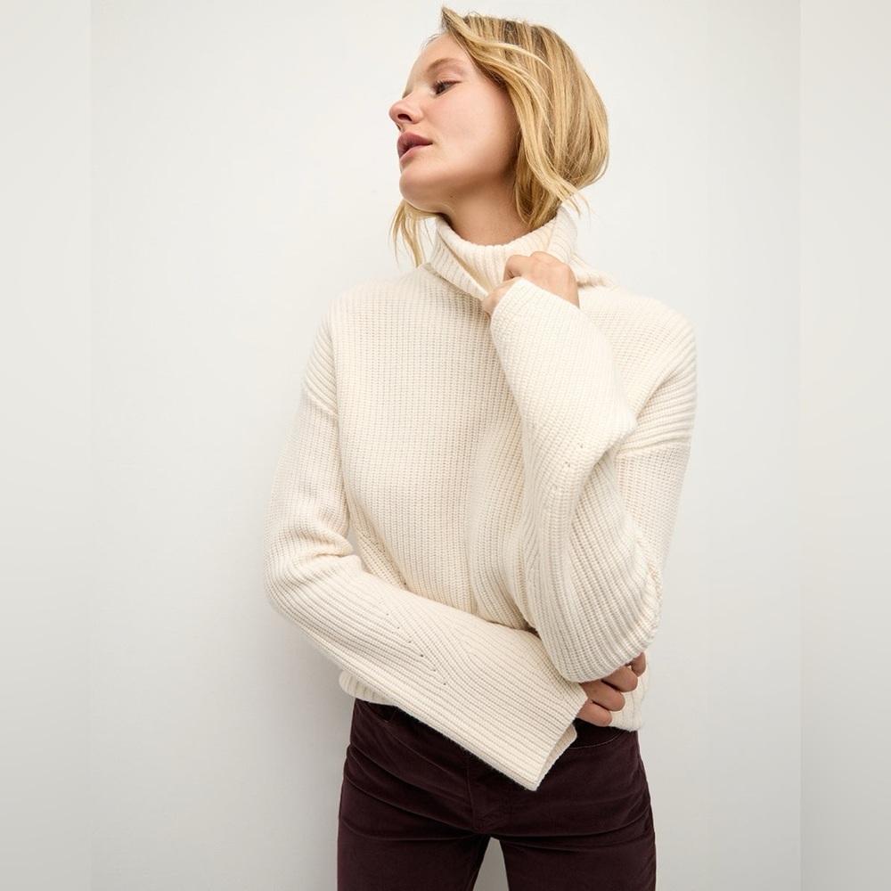 Veronica Beard MATILDA MERINO WOOL TURTLENECK